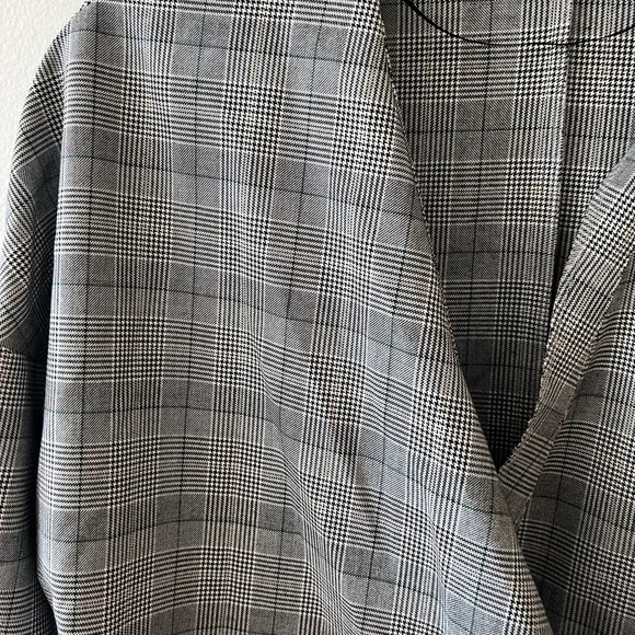 Zara grey tie top - Picture 2 of 5